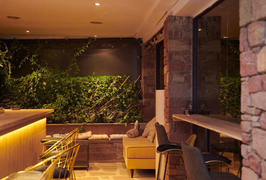 Zona lounge del bar